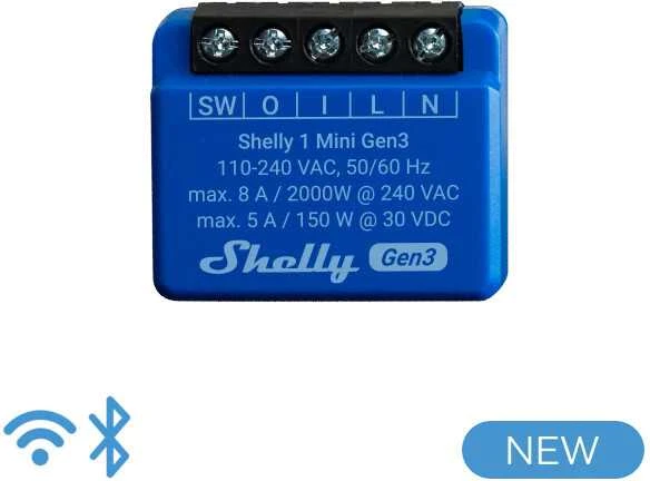 Shelly 1 Mini Gen3