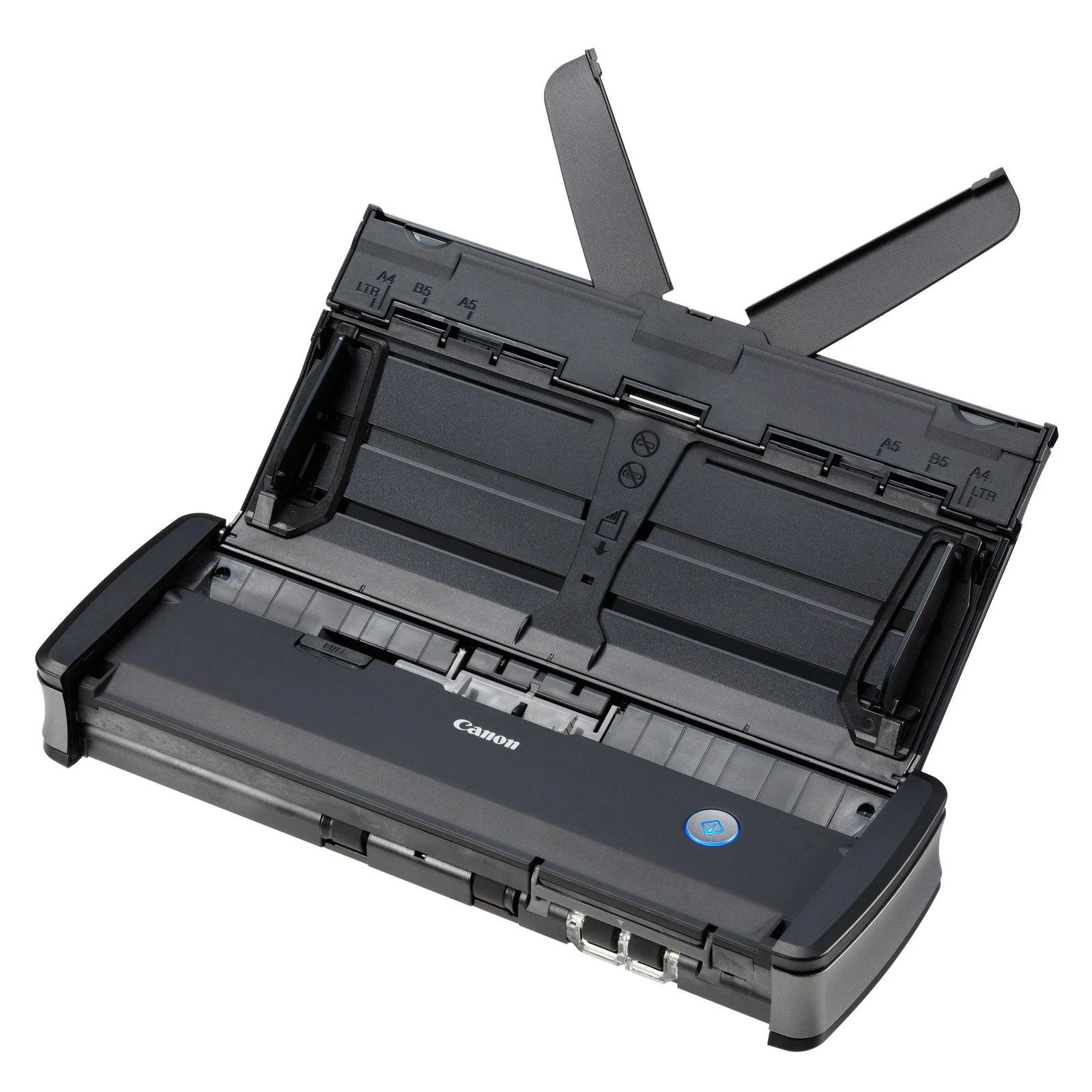 Skeneris CANON P-215II dokumentų skaitytuvas A4 600pdi dvipusis 20 lapų ADF 15 ppm palaikymas Kortelių nuskaitymas, skirtas Windows ir Mac USB