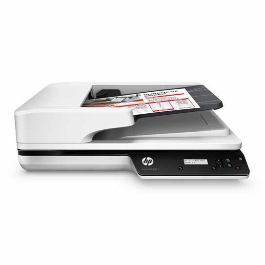 Skeneris Hewlett Packard (HP) HP ScanJet Pro 3500 f1 plokščias skaitytuvas