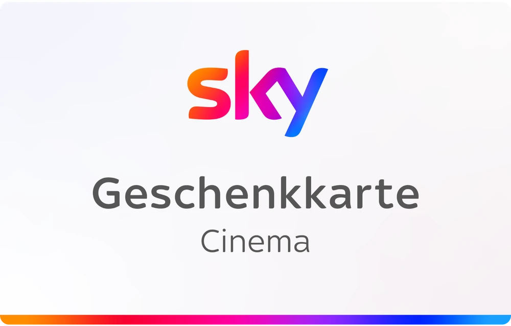SKY Geschenkkarte "Cinema" 12 Monate 249€