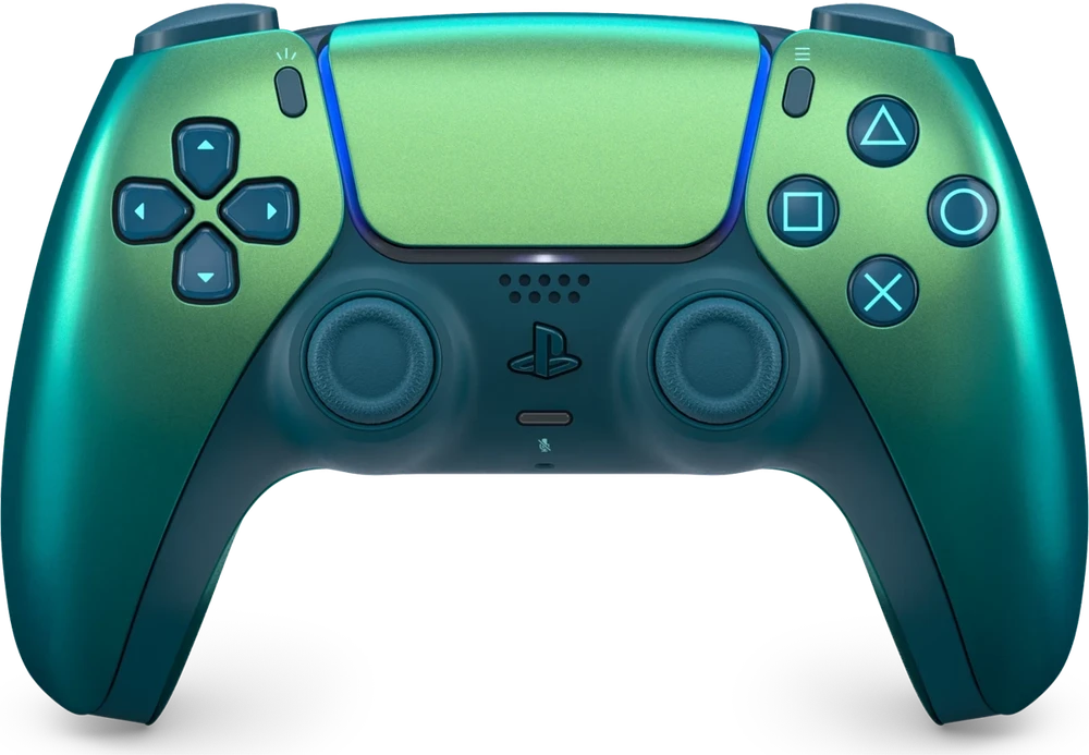 Sony DualSense Žalsvai mėlyna Bluetooth/USB Žaidimų pultelis Analoginis / skaitmeninis PlayStation 5, Android, MAC, PC, iOS