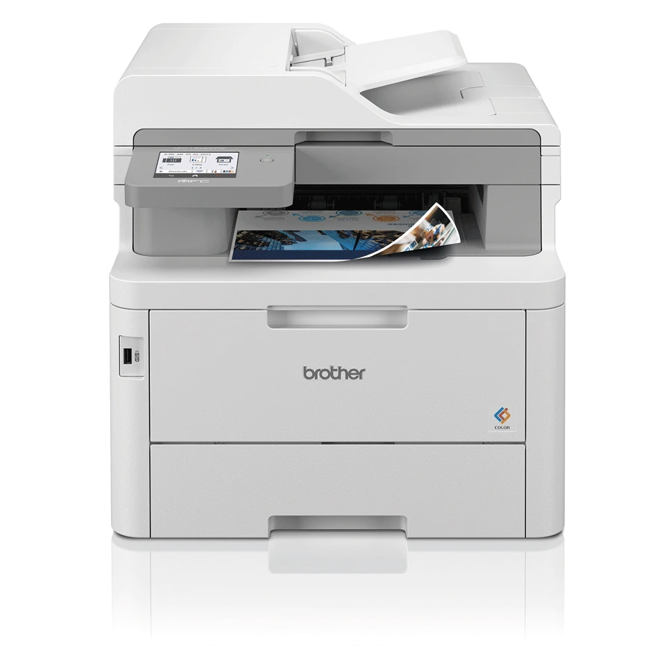 BROTHER MFC-L8340CDW SPALVOTAS LED daugiafunkcis spausdintuvas, ADF, DVIPUSIS spausdinimas, WIFI, NFC, 30 P./min.
