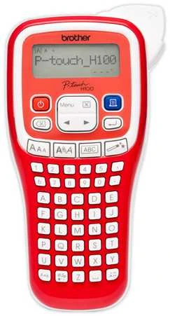 Spausdintuvas Brother P-TOUCH H100R 3,5–12 mm TZE/raidų rašymo aparatas VOKIEČIAI/AUSLAI