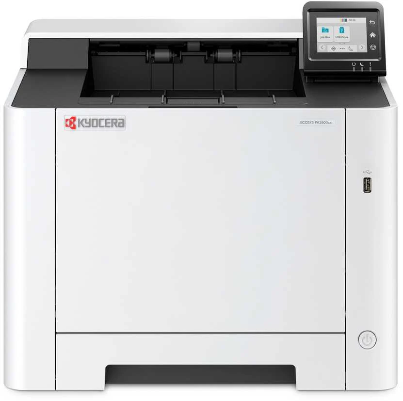 Spausdintuvas Kyocera ECOSYS PA2600cx, Farblaserdrucker - pilka/juodas, USB, LAN, Duplex (Druck)