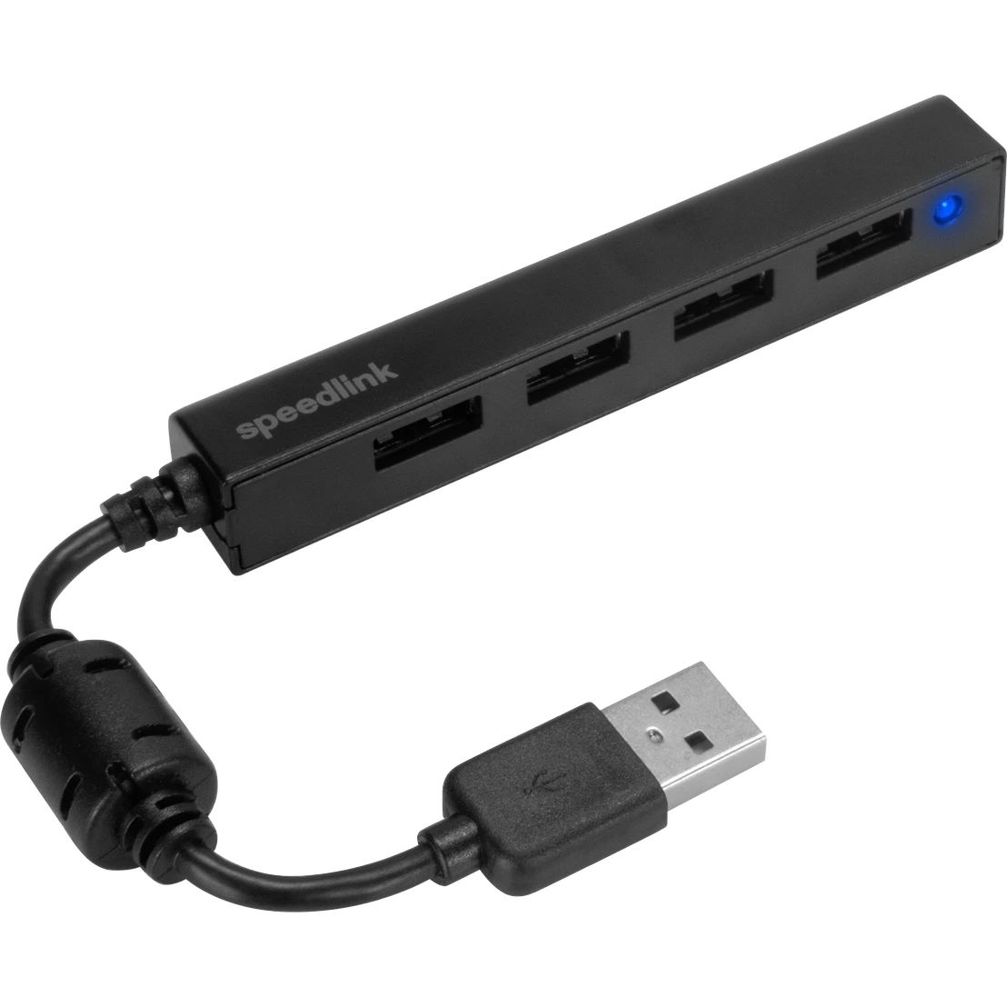 Speedlink USB šakotuvas Snappy Slim 4 prievadų (SL-140000-BK)
