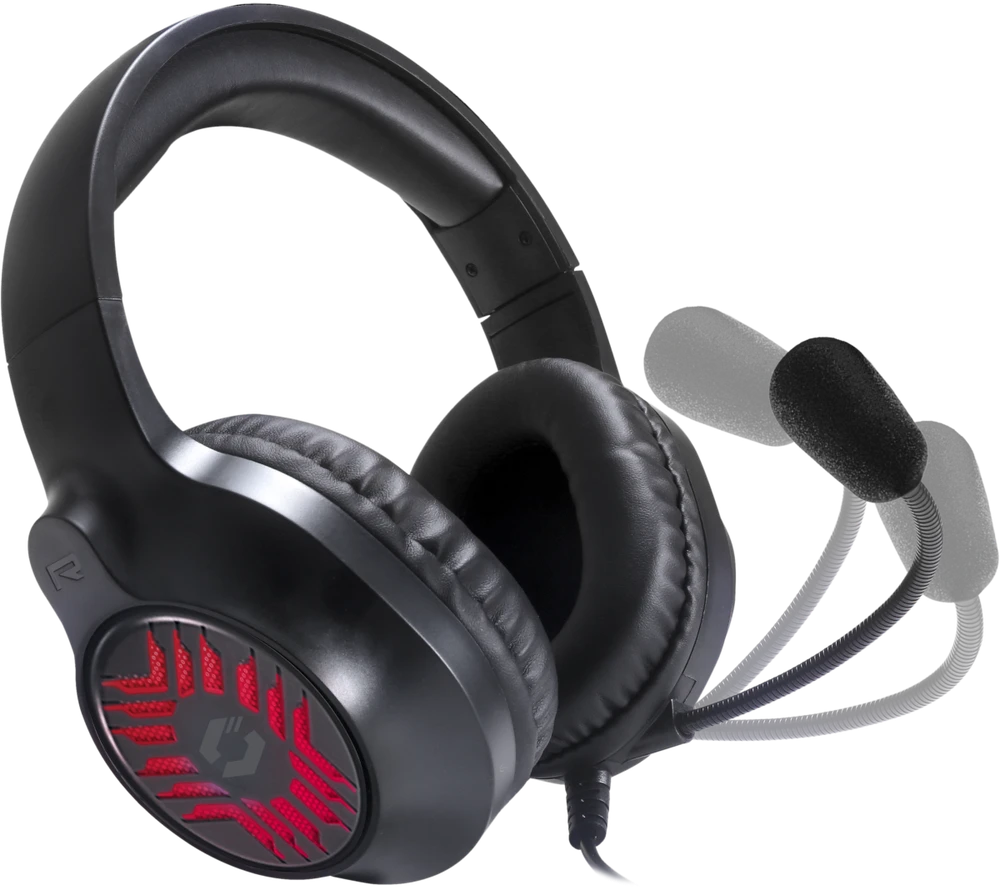 „Speedlink“ ausinės „Tyron RGB Stereo“ (SL-860016-BK)