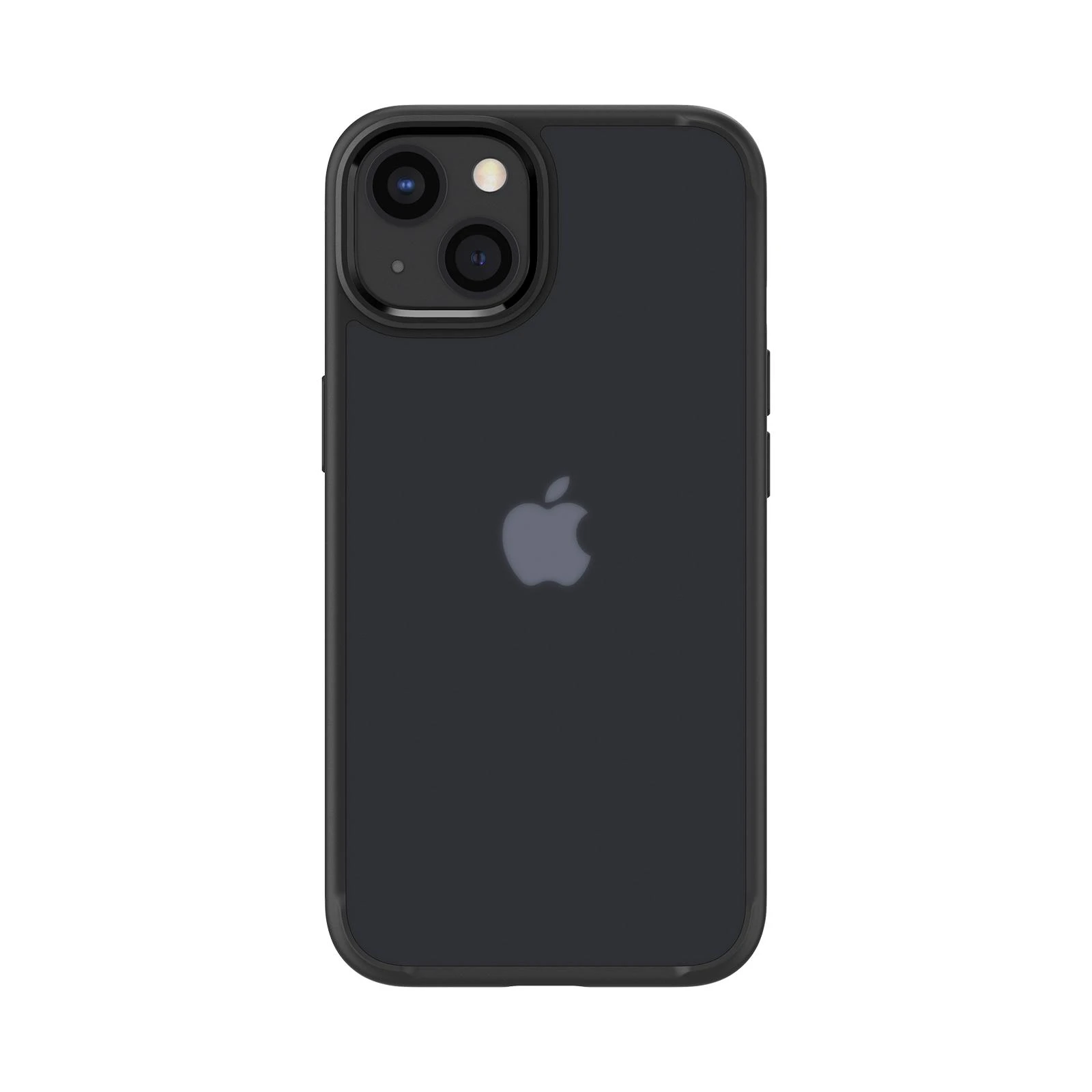 „Spigen Ultra Hybrid iPhone 13“ dėklas - Matinės juodos spalvos