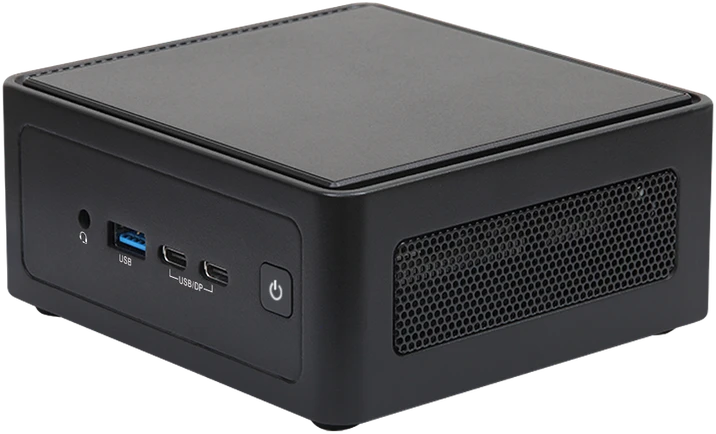 ASRock Barebone 4x4 Box AI340 HDMI/USB-C/2xLAN DDR5 mažmeninė prekyba