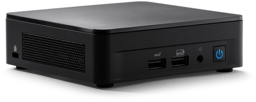 ASUS NUC 12 Pro NUC12WSKI7/i7-1260P/DDR4/USB3.0/LAN/WiFi/IrisXe/M.2 + 2,5"/Be maitinimo laido