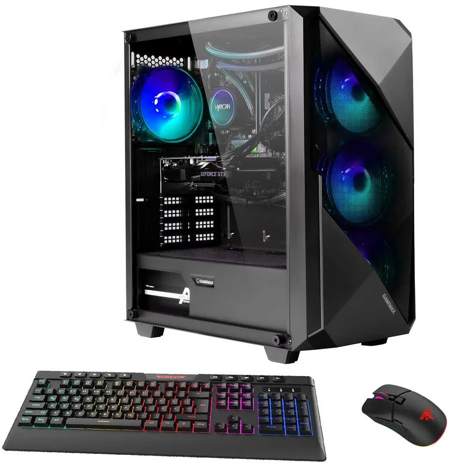 Stacionarus kompiuteris „Hyrican Striker 7481“ – AMD Ryzen 7 9700X procesorius, 32 GB DDR5 RAM, 1 TB M.2 SSD, „NVIDIA GeForce RTX 5060 Ti“ (16 GB GDDR7) vaizdo plokštė, „Windows 11 Home“.