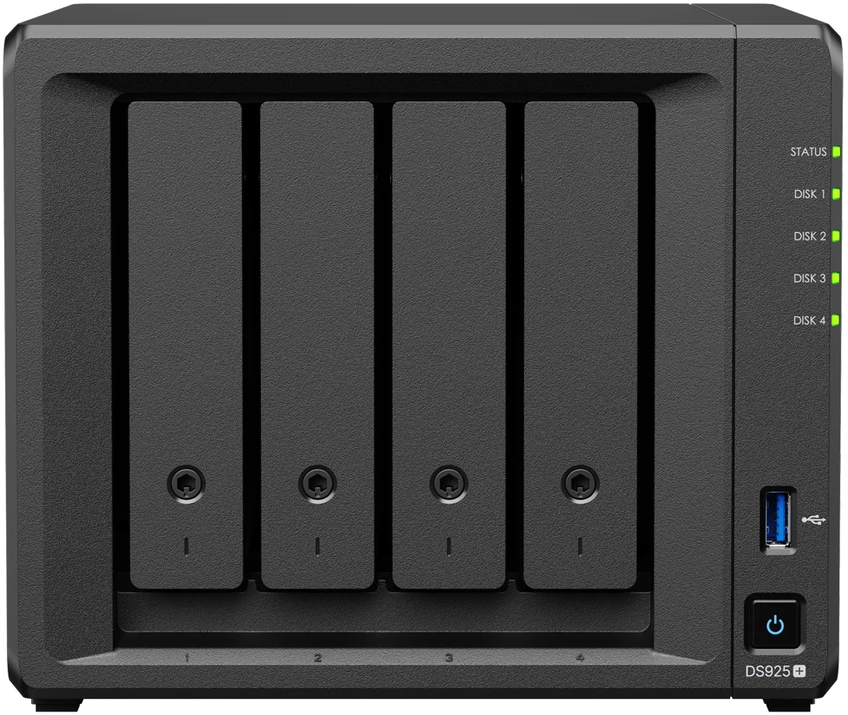 Serveris Synology DS925+ 24TB Seagate IronWolf NAS-Bundle NAS inkl. 4x 6TB Seagate IronWolf 3.5 col. SATA HDD