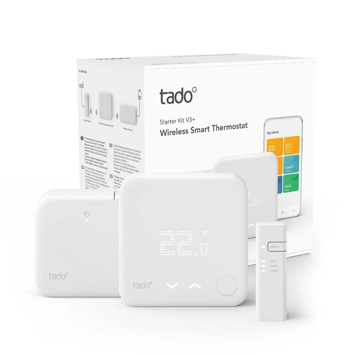 tado° Smarte Klimaanlagen Steuerung V3+ - Amazon Alexa, Apple HomeKit, Google Assistant, IFTTT