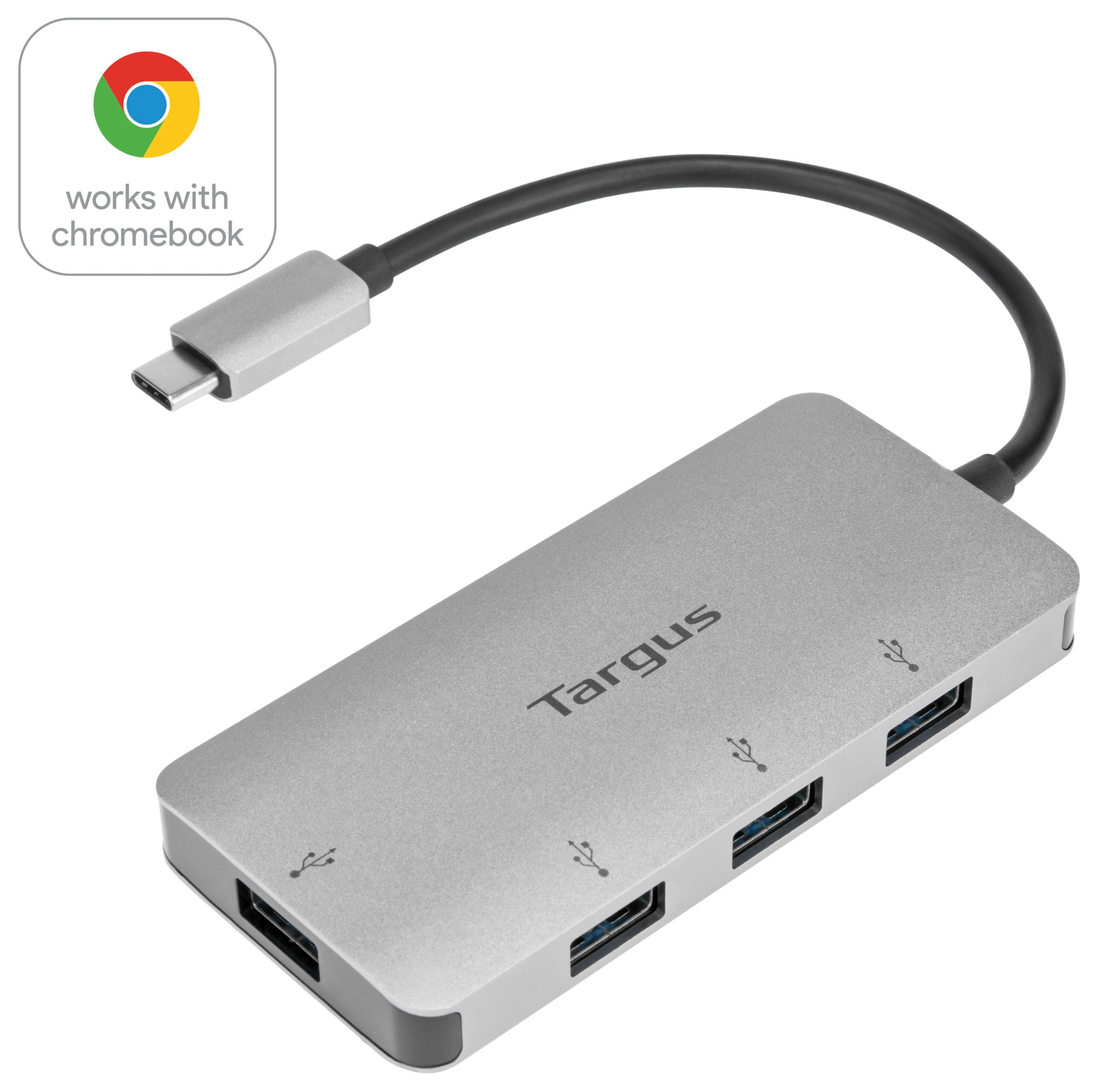 TARGUS USB-C 4 prievadų stebulės AL DĖKLAS