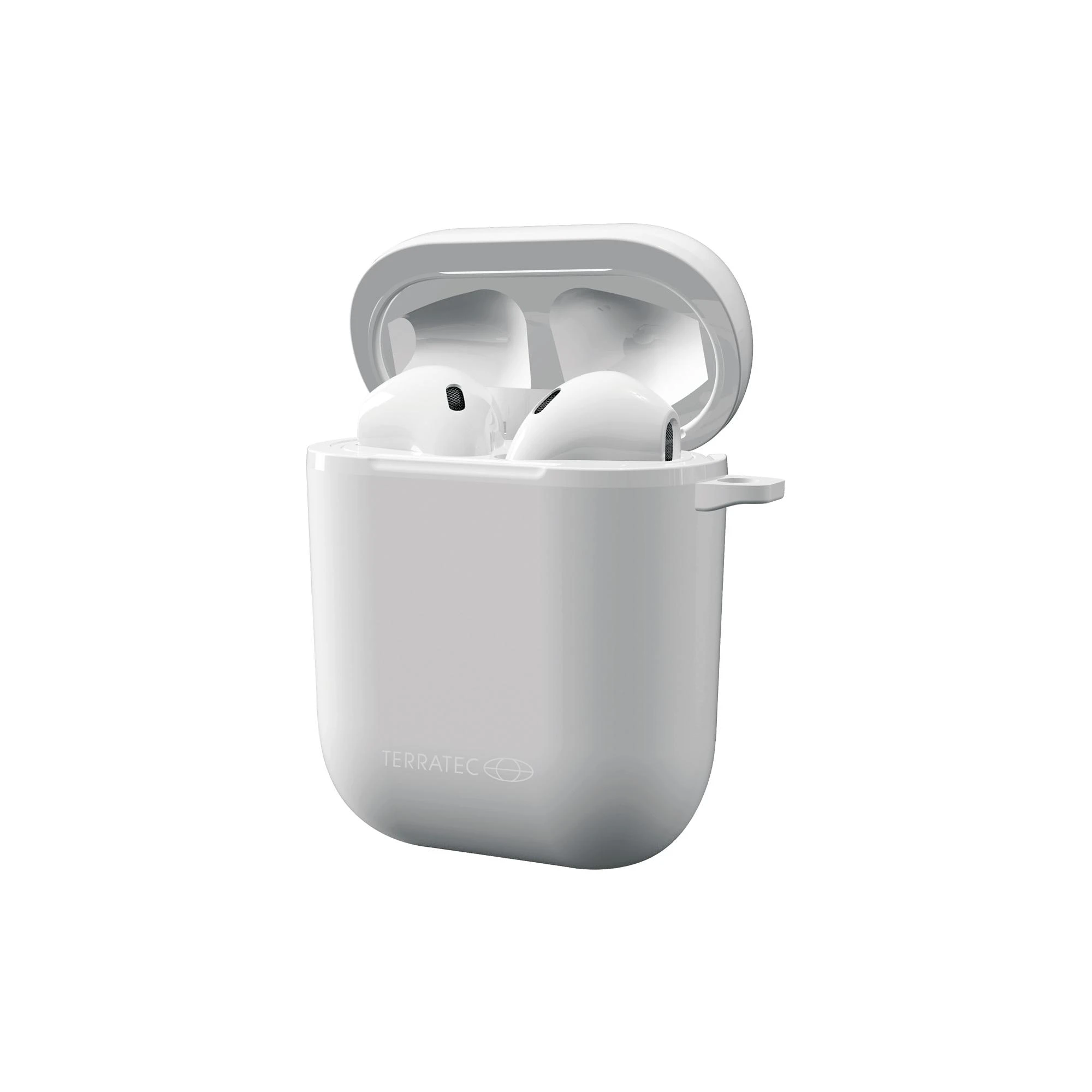 TerraTec belaidžių ausinių dėklas atidarytas