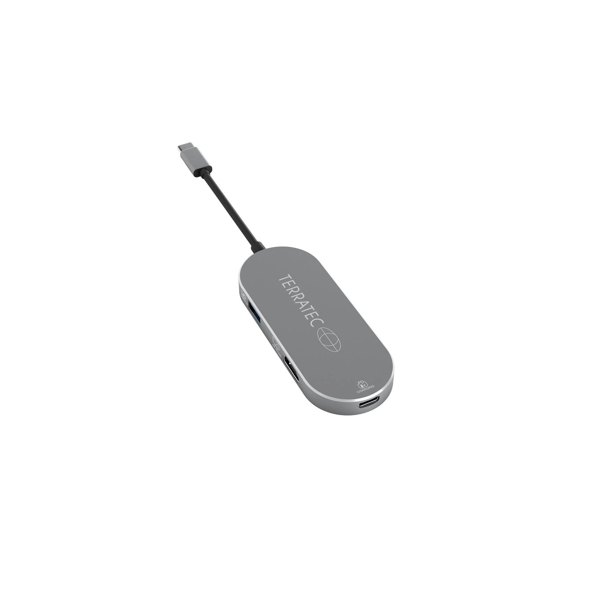 TerraTec Connect C5 USB-C adapteris su PD įkrovimo jungtimi