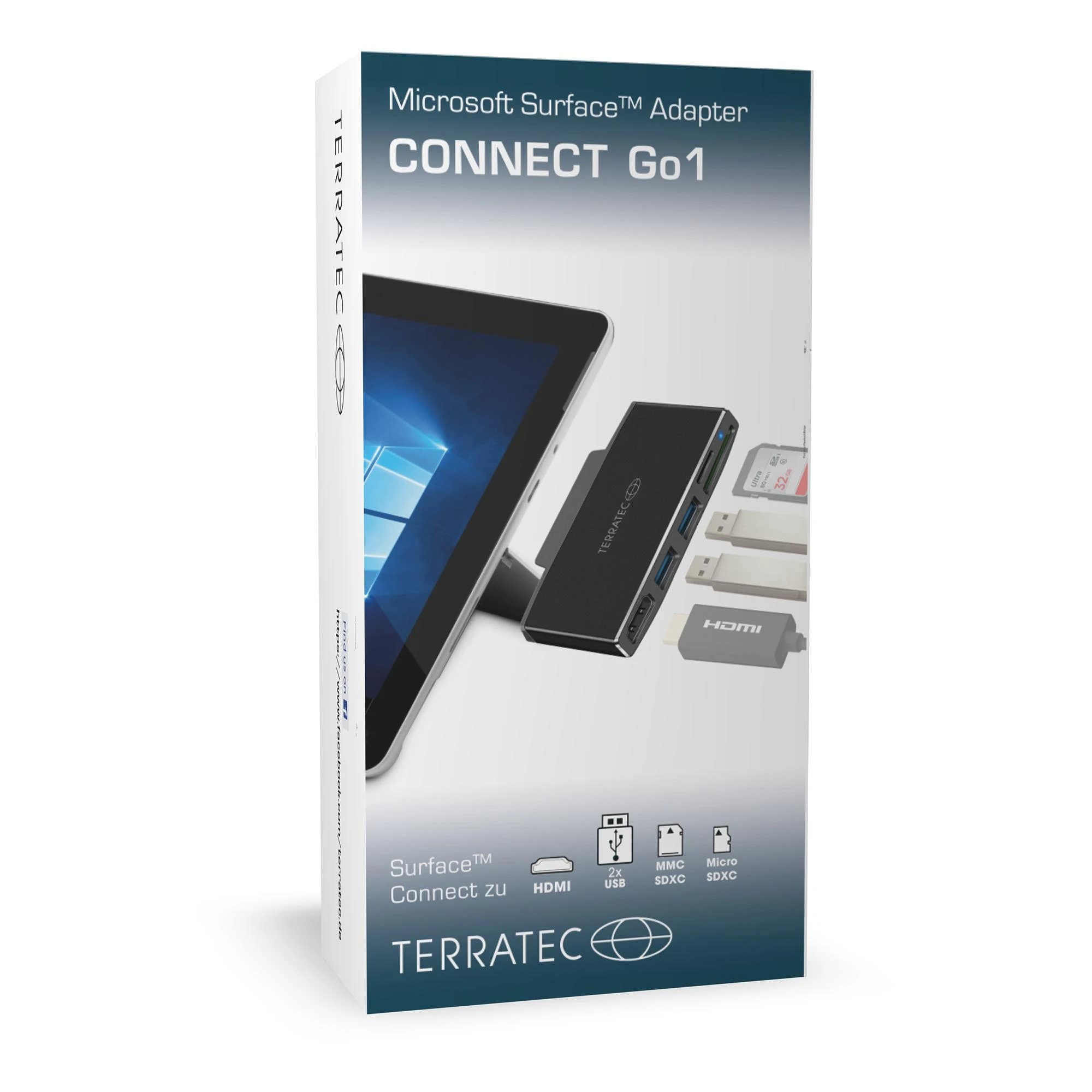 Terratec CONNECT Go1 Juoda