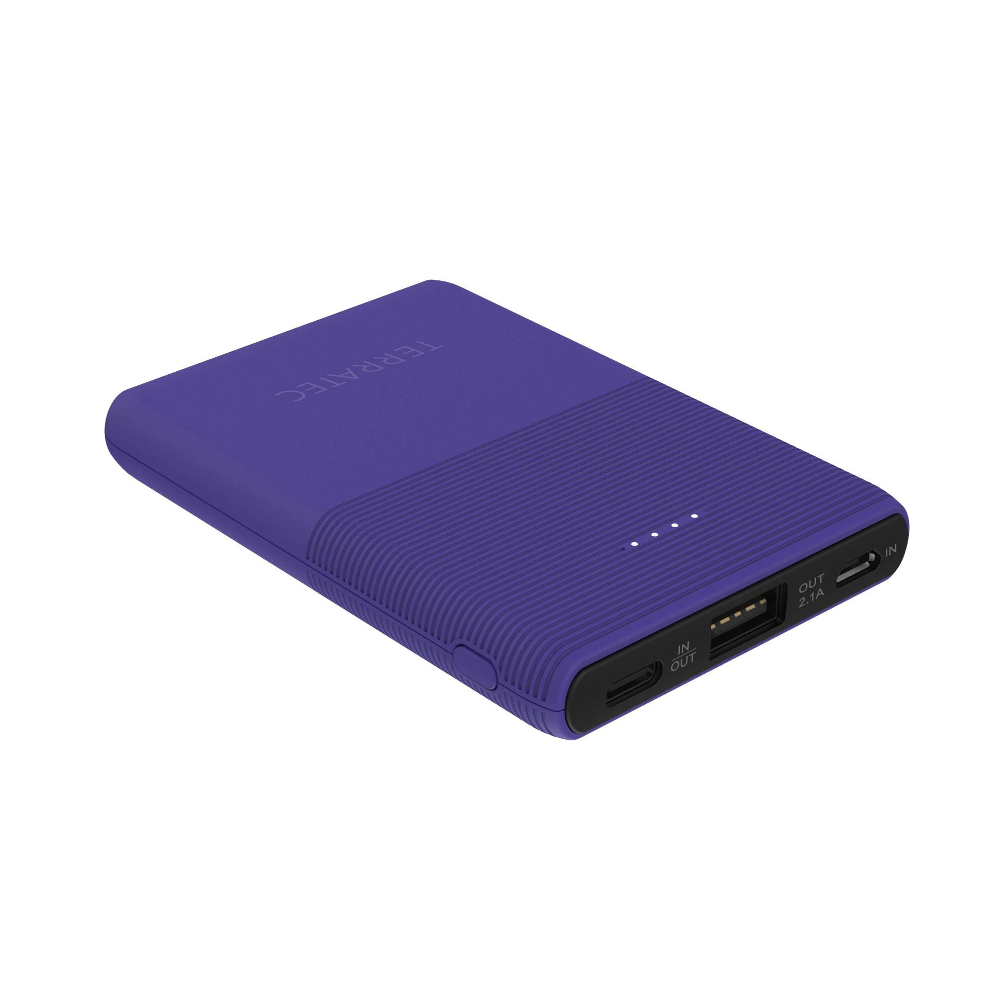 Powerbank TerraTec P50 5000mAh Violetinis