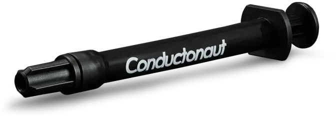 Thermal Grizzly | Terminis tepalas "Conductonaut" 1g | universalus | Šilumos laidumas: 73 W/mk; Klampumas: 0,0021 Pas; Tankis: 6,24g/cm3; Temperatūra: 10 °C / +140 °C; Sudėtis: 1 g