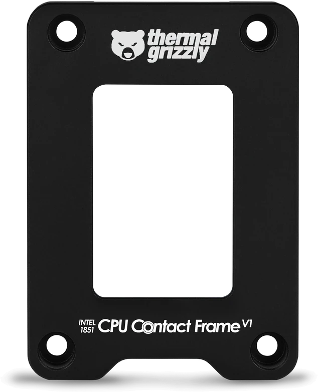 Thermal Grizzly Intel 1851 CPU Contact Frame V1 – juodas