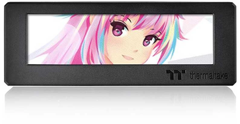 Thermaltake AC-073-OO1NAN-A1, universalus, LCD ekrano rinkinys, juodas, 5 V, 14 W, 18 mm