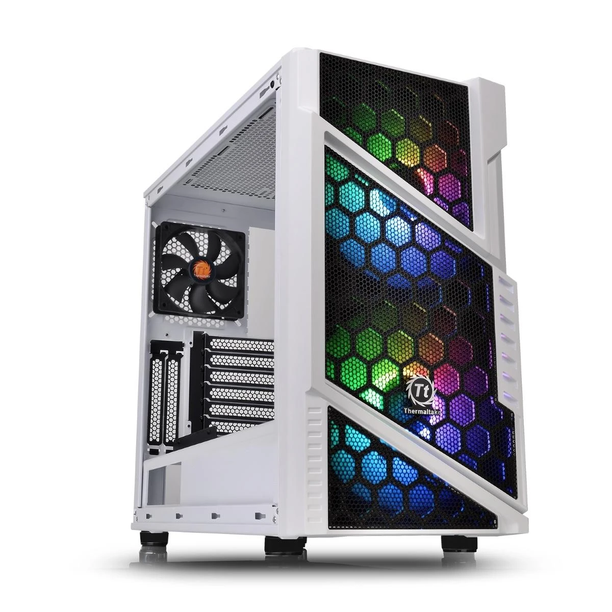 Thermaltake Commander C31 grūdintas stiklas ARGB Snow Edition