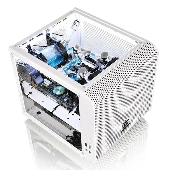 Housing Thermaltake CA-1B8-00S6WN-01 (Mini ITX, baltos spalvos)