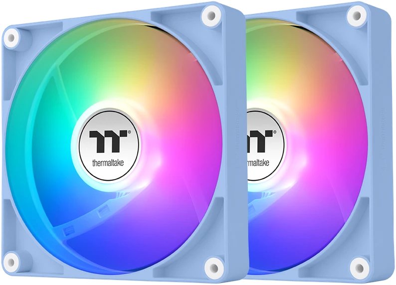 Thermaltake CT120 Reverse ARGB Sync Hydrangea Mėlyna 2 Pack | Korpuso ventiliatorius