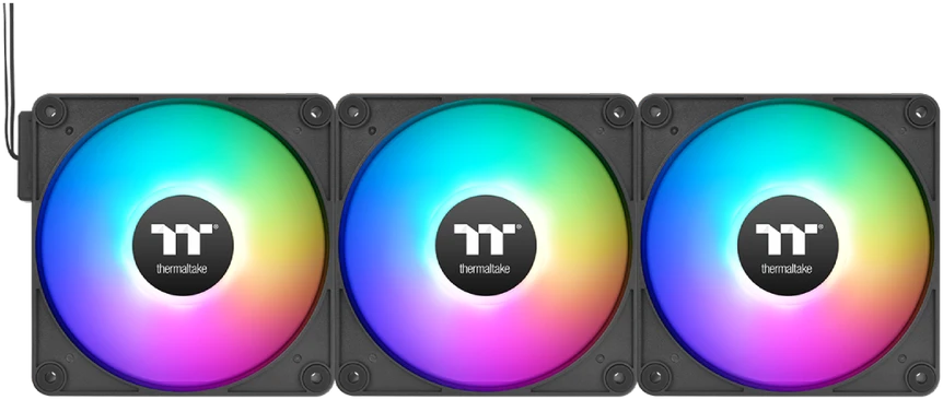 Wentylator Thermaltake CT140 EX ARGB Sync 3-pack juoda (CL-F182-PL14SW-A)