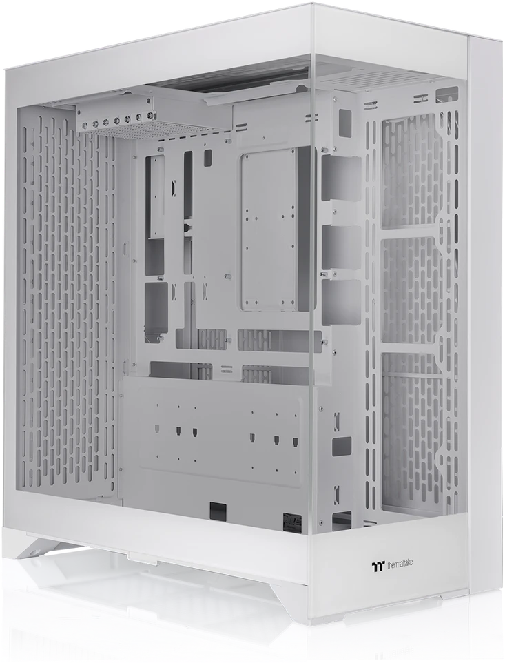 Thermaltake CTE E660 MX, bokšto tipo korpusas - baltas, grūdintas stiklas x 2
