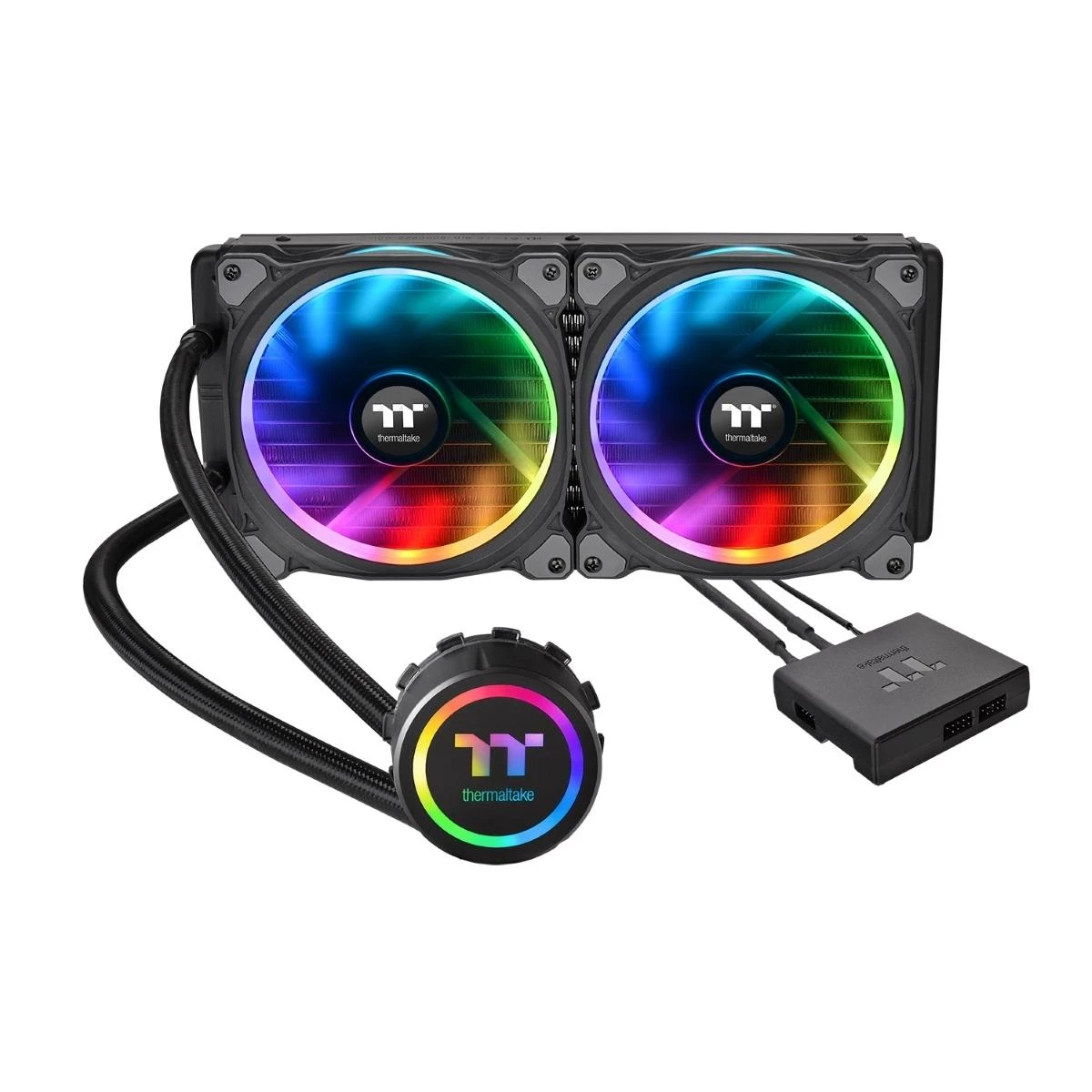 Procesoriaus aušintuvas Thermaltake Floe DX RGB 280 TT Premium Edition CL-W257-PL14SW-A