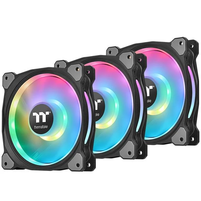Ventiliatorius Thermaltake Riing Duo 12 RGB 3Pack Fan CL-F073-PL12SW-A