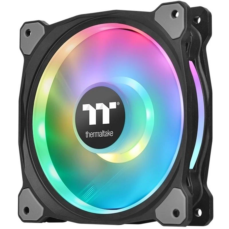 „Wentylator Thermaltake Riing Duo 14 RGB 3-pack + Hub“ (CL-F078-PL14SW-A)