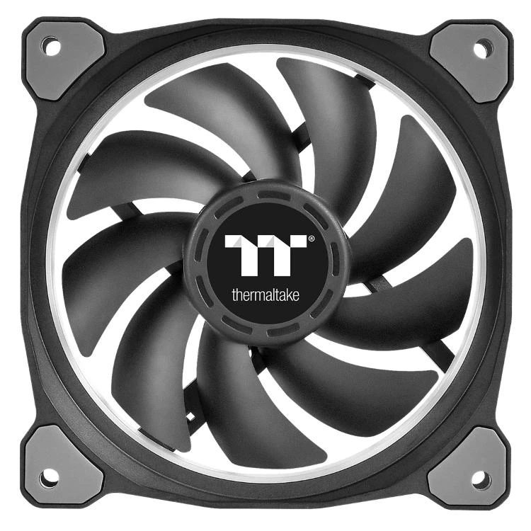 Thermaltake Riing Plus 12 RGB 3-pack ventiliatorius + Hub + 3 LED juostos (CL-F076-PL12SW-A)