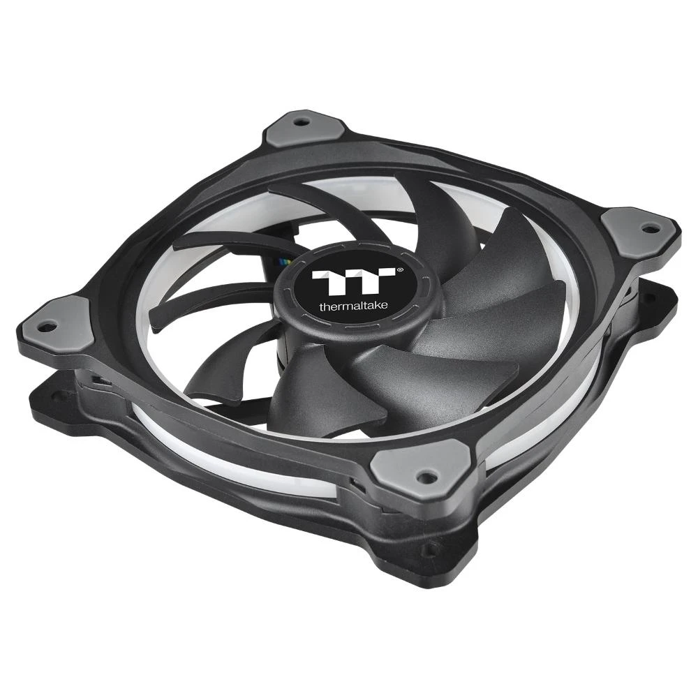 Thermaltake Riing Plus 12 RGB 3-pack ventiliatorius + Hub + 3 LED juostos (CL-F076-PL12SW-A)