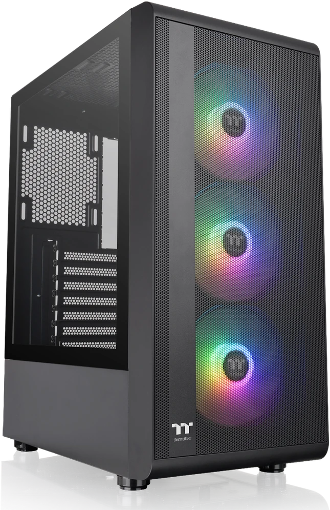 Thermaltake S200 TG Juodas | PC dėklas