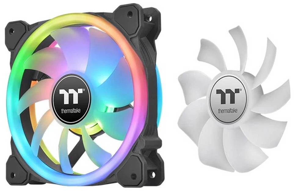 Thermaltake SWAFAN 12 RGB juodas