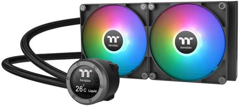 Procesoriaus aušintuvas Thermaltake TH240 ARGB Sync V2 Juodas (CL-W361-PL12SW-A)