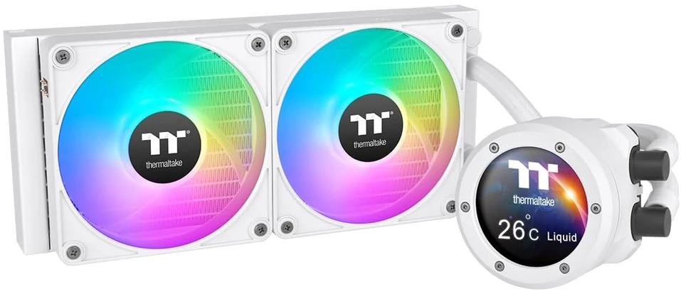 Thermaltake TH240 V2 Ultra EX ARGB Sync Snow | AiO vandens aušinimas