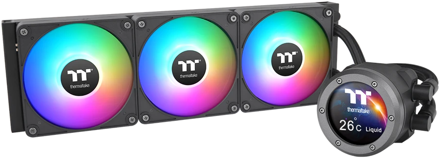 Thermaltake TH360 V2 Ultra EX su LCD ekranu