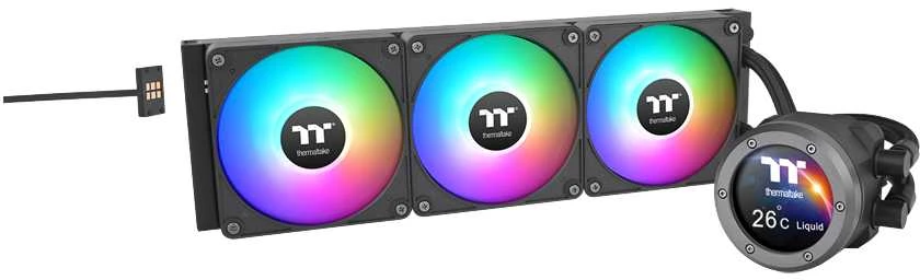 Thermaltake TH360 V2 Ultra skysto aušinimo sistema su LCD ekranu
