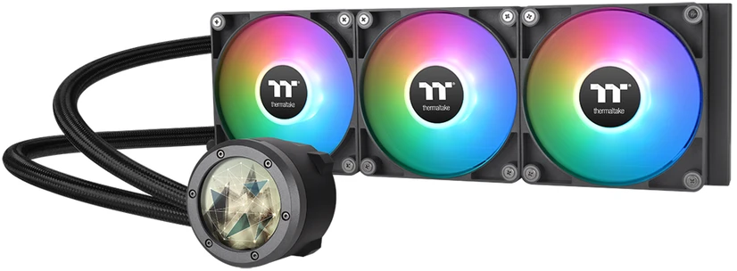 Thermaltake vandens aušinimas – TH420 V2 ARGB (3x140mm) varinis procesoriaus blokas