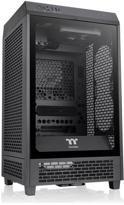 Thermaltake The Tower 200 Juodas mITX CA-1X9-00S1WN-00