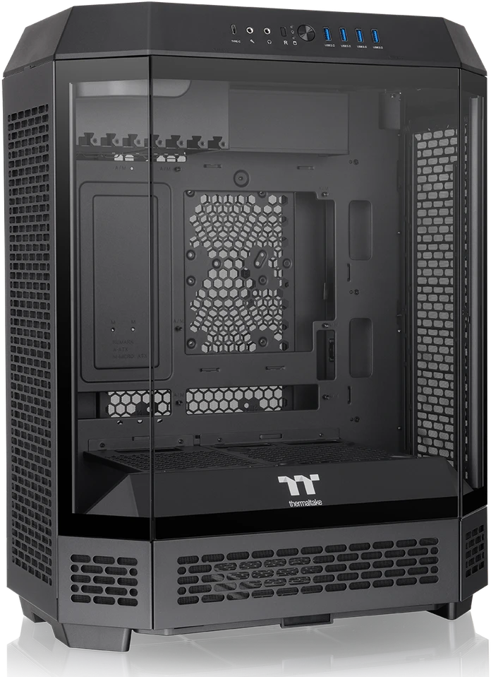 Thermaltake „The Tower 600 TG Juodas“