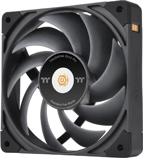 „Wentylator Thermaltake TOUGHFAN EX12 Pro“ 3 vnt. pakuotė (CL-F171-PL12BL-A)