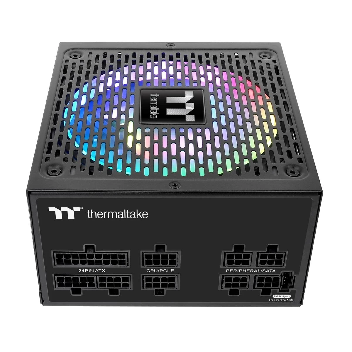 Thermaltake PS-TPD-0650F3FAGE-1 maitinimo blokas 650 W 20 kontaktų ATX ATX Juodas