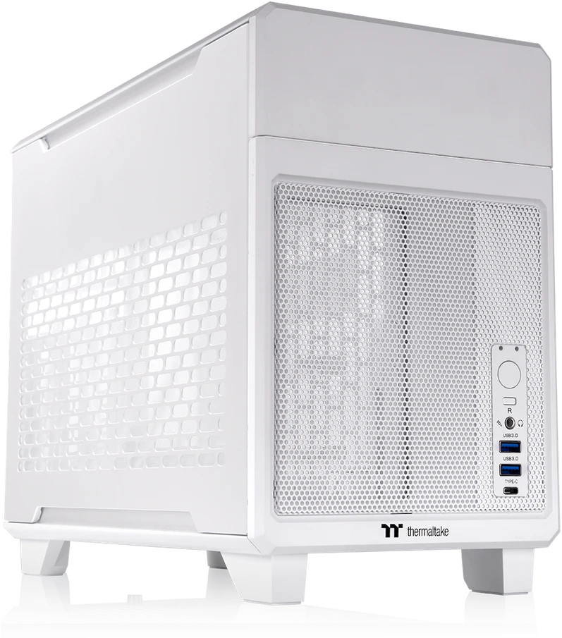 Thermaltake TR100, bokšto tipo korpusas - baltas