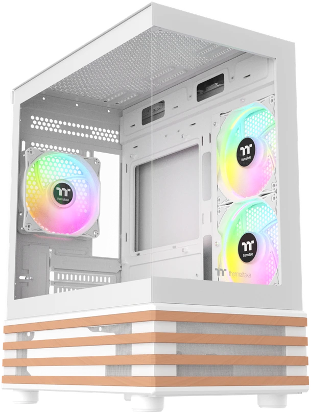 Mini Thermaltake View 170 WS ARGB Snow Baltas