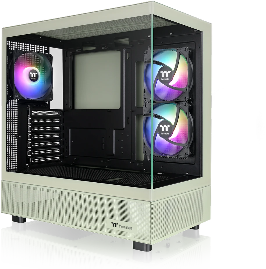 Midi Thermaltake View 270 Plus TG ARGB Matcha Žalias