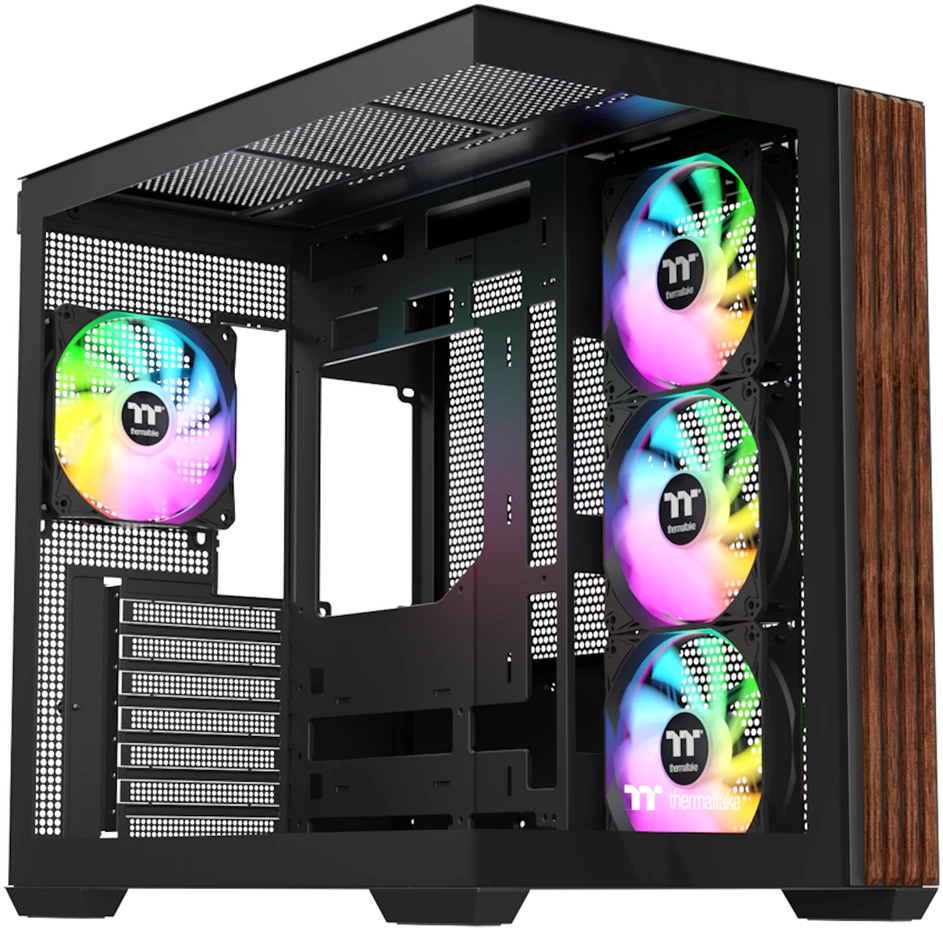 Midi Thermaltake View 380 WS ARGB Juodas
