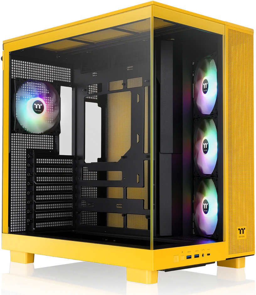 Thermaltake Peržiūrėti 380 XL TG ARGB Bumblebee